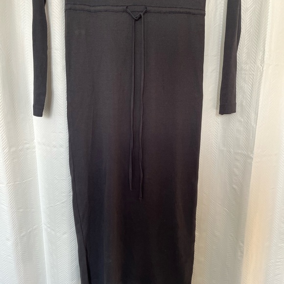 Zara long sleeve dress with tie at waistline - Picture 3 of 4